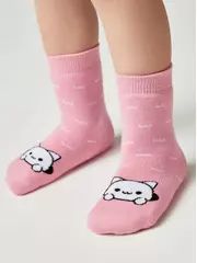 Махровые носки для малышей sof-tiki 525 светло-розовый, , 14, CONTE-KIDS, - 1