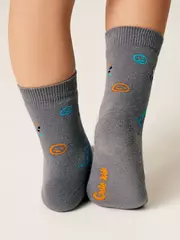 Детские носки (махровые) sof-tiki 765 серый, , 18, CONTE-KIDS, - 2