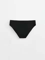 Трусы женские «бикини» из бамбука comfy line lb 2993 black-black, , 90/XS, CONTE ELEGANT, - 4