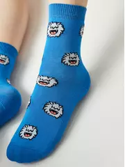 Детские носки (махровая стопа) sof-tiki 767 синий, , 18, CONTE-KIDS, - 3