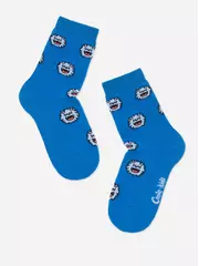 Детские носки (махровая стопа) sof-tiki 767 синий, , 18, CONTE-KIDS, - 4