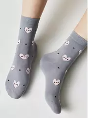 Носки детские махровые sof-tiki 757 серый, , 22, CONTE-KIDS, - 1