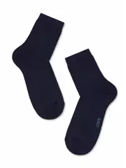 Хлопковые женские носки conte classic 000 темно-синий, , 38-39 (25), CONTE ELEGANT, - 2