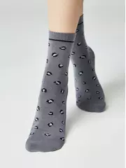 Носки женские (махровая стопа) esli perfect 569 темно-серый, , 36-39 (23-25), ESLI, - 2