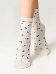 Женские носки с махровой стопой esli perfect 569 молочный, , 36-39 (23-25), ESLI, - 2