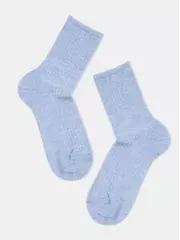 Носки женские (удлиненные) esli 625 голубой, , 36-39 (23-25), ESLI, - 4