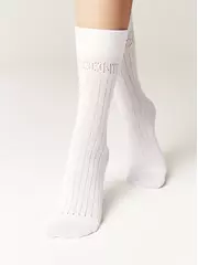 Носки женские (удлиненные) conte active 624 белый, , 39-41 (25-27), CONTE ELEGANT, - 3