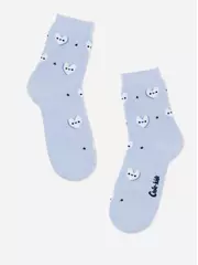 Детские махровые носки conte-kids sof-tiki 757 бледно-фиолетовый, , 20, CONTE-KIDS, - 4