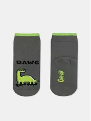 Махровые носки для малышей sof-tiki 573 хаки, , 14, CONTE-KIDS, - 4