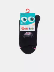 Детские носки с махровой стопой софтики 523 черный, , 22, CONTE-KIDS, - 5