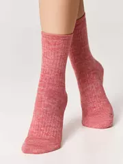 Носки женские (удлиненные) esli 625 красный, , 36-39 (23-25), ESLI, - 1