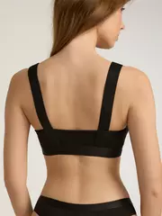 Бюстье женское из бамбука с хлопком comfy line lbe 2990 black-black, , 170-92/M, CONTE ELEGANT, - 2
