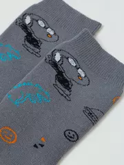 Детские носки (махровые) sof-tiki 765 серый, , 18, CONTE-KIDS, - 4