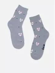 Носки детские махровые sof-tiki 757 серый, , 22, CONTE-KIDS, - 4