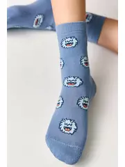 Носки детские с махровой стопой sof-tiki 767 джинс, , 18, CONTE-KIDS, - 1