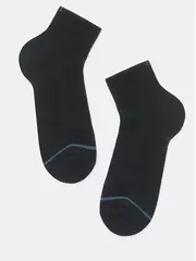 Мужские короткие носки с махровой стопой comfort 212 черный, , 40-41 (25), DIWARI, - 3