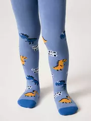 Колготки детские conte-kids sof-tiki (махровые внутри) 656 джинс, , 104-110 (16), CONTE-KIDS, - 1