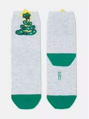 Носки женские new year 630 светло-серый, , 36-39 (23-25), CONTE ELEGANT, - 4