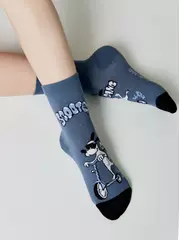 Носки детские с рисунками tip-top 986 джинс, , 16, CONTE-KIDS, - 2