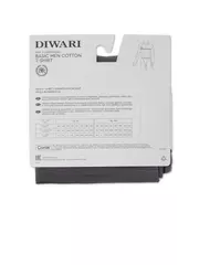 Футболка мужская diwari basic men mf 2024 black, , 170,176-112/3XL, DIWARI, - 6