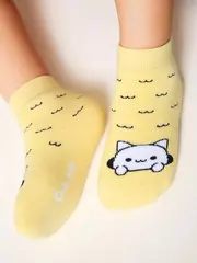 Махровые носки для малышей sof-tiki 525 желтый, , 14, CONTE-KIDS, - 4