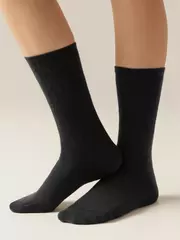 Носки хлопковые (удлиненные) active 620 черный, , 36-38 (23-25), CONTE ELEGANT, - 2