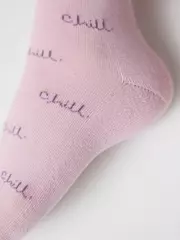 Женские носки с махровой стопой esli perfect 568 пепельно-розовый, , 36-39 (23-25), ESLI, - 4