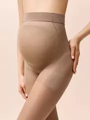 Тонкие колготки (для беременных) minimi donna 20 caramello, , 2, MINIMI, - 4