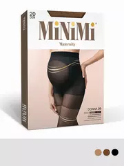 Прозрачные колготки (для беременных) minimi donna 20 daino, , 3, MINIMI, - 2