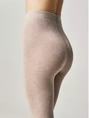 Теплые женские колготки estera 300 beige, , 4, ESLI, - 4