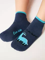 Махровые носки для малышей софтики 573 темно-синий, , 12, CONTE-KIDS, - 3
