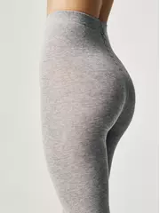 Хлопковые колготки esli estera 300 den grey, , 4, ESLI, - 4