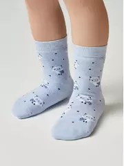 Детские махровые носки sof-tiki 758 голубой, , 16, CONTE-KIDS, - 2