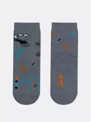 Детские носки (махровые) sof-tiki 765 серый, , 18, CONTE-KIDS, - 3