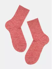 Носки женские (удлиненные) esli 625 красный, , 36-39 (23-25), ESLI, - 4