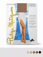 Тончайшие колготки cool summer 8 playa nature, , 2, PHILIPPE MATIGNON, - 2