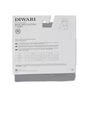 Мужская футболка diwari basic men mf 2025 light grey, , 170,176-108/XXL, DIWARI, - 6