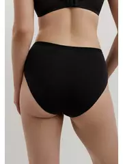 Трусы женские "слип" с высокой линией талии comfort plus rp2136 черный, , 114/3XL, CONTE ELEGANT, - 2