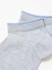 Укороченные женские носки conte active 035 светло-серый-голубой, , 39-41 (25-27), CONTE ELEGANT, - 4