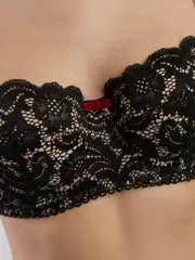 Бюстгальтер балконет leo tb5101 лео черный, , 70B, CONTE ELEGANT, - 4