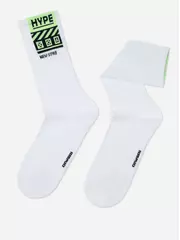 Носки мужские (светонакопительные) diwari active 487 белый, , 44-45 (29), DIWARI, - 1