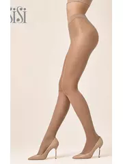 Прозрачные колготки sisi invisible control top 30 miele, , 2, SISI, - 1