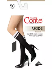 Плотные гольфы из микрофибры conte mode nero, , 36-39 (23-25), CONTE ELEGANT, - 5