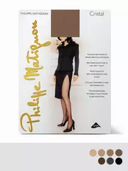 Колготки philippe matignon cristal 30 nero, , 2, PHILIPPE MATIGNON, - 1