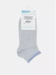 Укороченные женские носки conte active 035 светло-серый-голубой, , 39-41 (25-27), CONTE ELEGANT, - 6