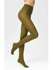 Цветные колготки из микрофибры миними multifibra colors 70 3d kaki, , 2, MINIMI, - 1