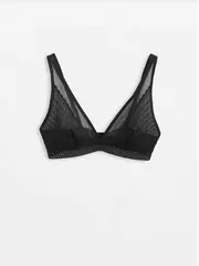 Бюстье женское из кружева и сетки gotic lbe 2981 black, , 170-96/L, CONTE ELEGANT, - 3