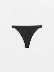 Трусы «танга» из бамбука с хлопком criss cross lta 2998 black, , 90/XS, CONTE ELEGANT, - 3