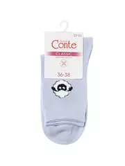 Носки женские conte classic 681 бледно-фиолетовый, , 39-41, CONTE ELEGANT, - 4