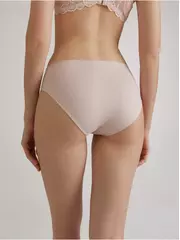 Трусы женские «слип» со средней линией талии aura rp3180 серебристый пион, , 106/XL, CONTE ELEGANT, - 3